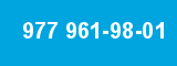 977 961-98-01